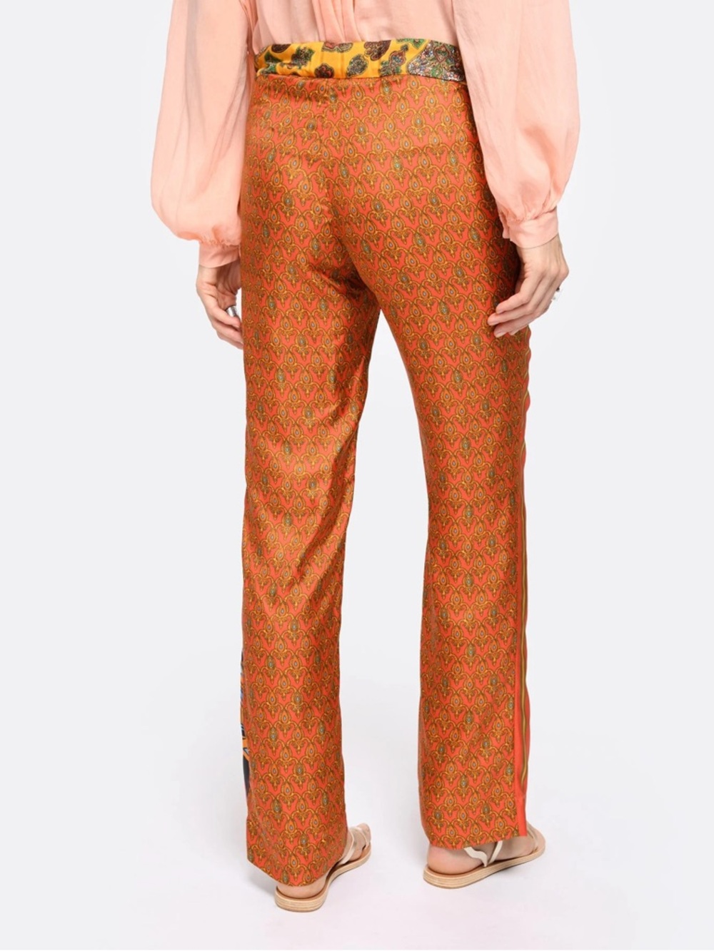 La Prestic Ouiston Lucky Silk Printed Pants Matelas Passion 10 - Picture 2 of 9
